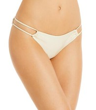 Cult Gaia 284593 Women Myra Bikini Bottom Size M Off White