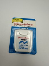 Vintage 2003 Johnson Johnson Reach Fluoride Floss 55 yd NEW SEALED