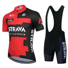 Men Classic Team Cycling Jersey Bib Shorts Set Short Sleeve Road Bicycle Outfits