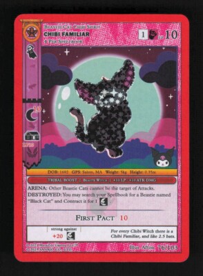 MetaZoo Kuromi's Cryptid Carnival - CHIBI FAMILIAR 76/103 - Rev