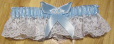 HBH Co. Lace Garter Bridal Womens Accessories Elastic NWOB Something Blue