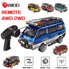 Telecomando RC Auto Delica 1/24 2,4G 50M veicolo 4WD/2WD faro furgone
