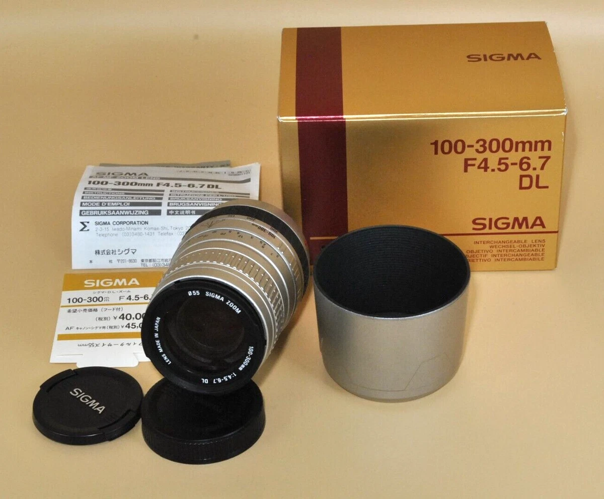 Sigma 100-300mm f/4.5-6.7 Camera Lenses for sale | eBay