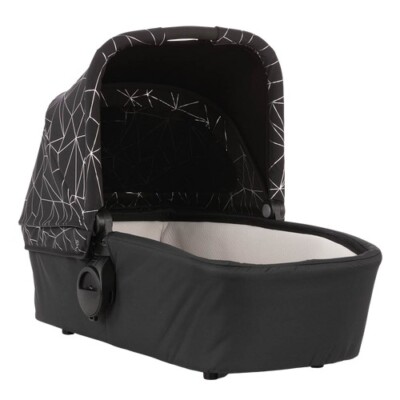 Diono Excurze Carrycot-Bassinet Luxe for Stroller - Black Platinum