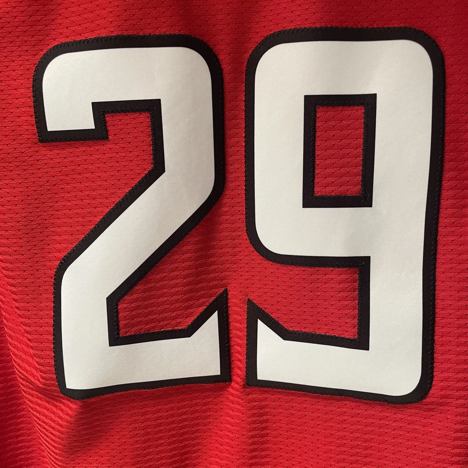 Maryland University Softball Team Jersey Stitched Women Small Red #29 Rare - Image 3 of 4