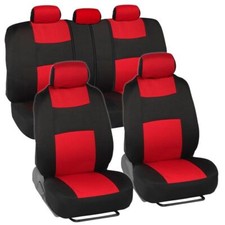 Flat Cloth Universal Car Seat Covers For Truck Suv Van - 5-seat Full Set 8colors Flat Cloth Universal Car Seat Covers For Truck Suv Van - 5-seat Full Set 8colors