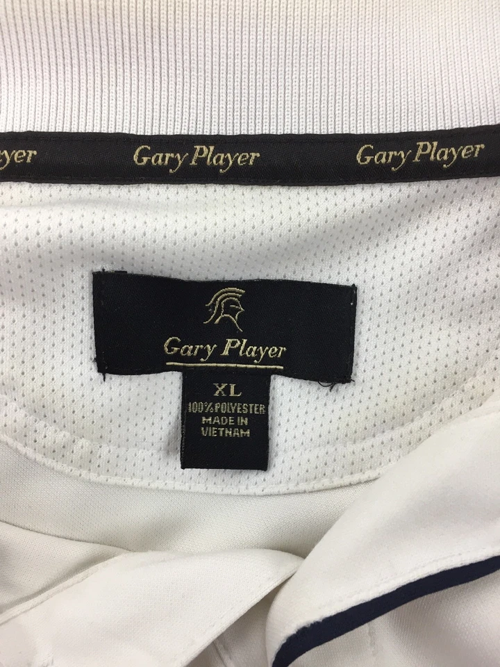 CAMISETA POLO HOMBRE GARY PLAYER TALLA XL Blanca Foto 3 de 4