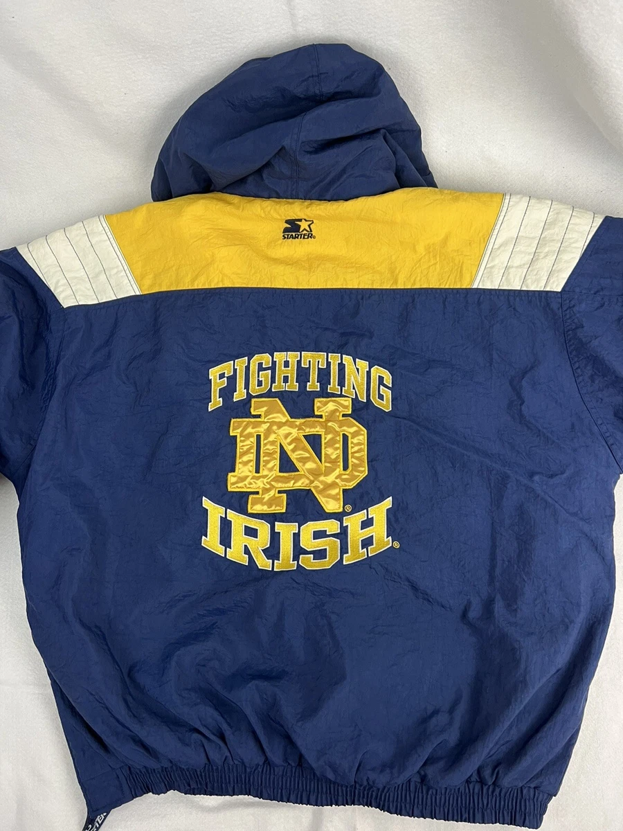 Notre dame deals starter jacket pullover