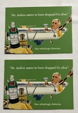 Postcards Tanqueray Gin Vintage Max Racks Lot of 2