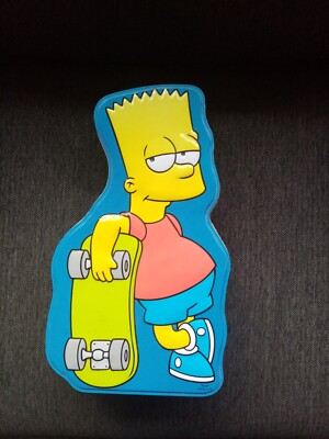 Sammlerstück The Simpsons Bart Simpson große Metall Keksdose