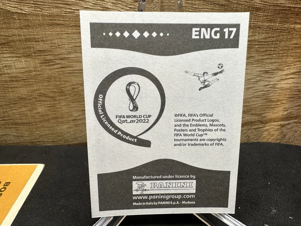 Phil Foden 2022 Panini FIFA World Cup Road To Qatar-Stickers ERROR 1/1 SMELLY? - Image 2 of 2