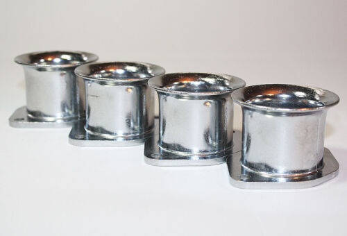 4 x Weber DCOE / IDF Solex ADDHE Vergaser Doppelvergaser Ansaugtrichter Trichter - Bild 2 von 3