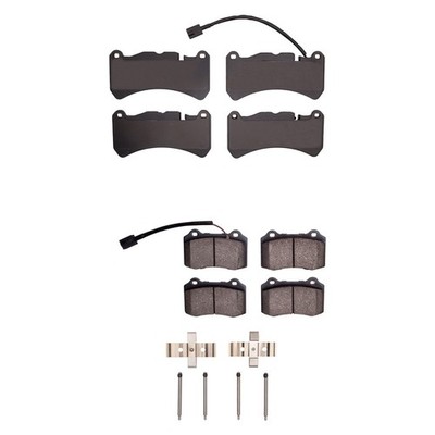 For Maserati Ghibli 14-22 R1 Concepts Optimum OEp Front & Rear Brake Pad Set