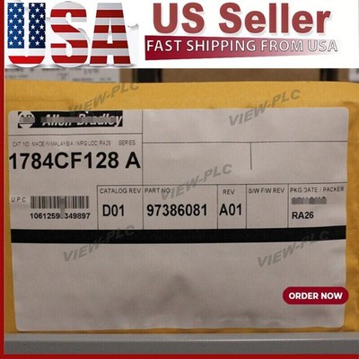 1784-CF128 ControlLogix CompactFlash Card Brand New AB Original Sealed 1784CF128