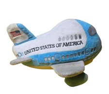 Air Force One Plush Plane w Take Off Sound