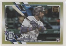 2021 Topps Update Rookie Debut Gold Foil Taylor Trammell #US277 2f9