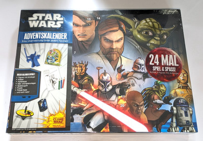 Adventskalender Star Wars Clone Wars Spiel & Spass NEU