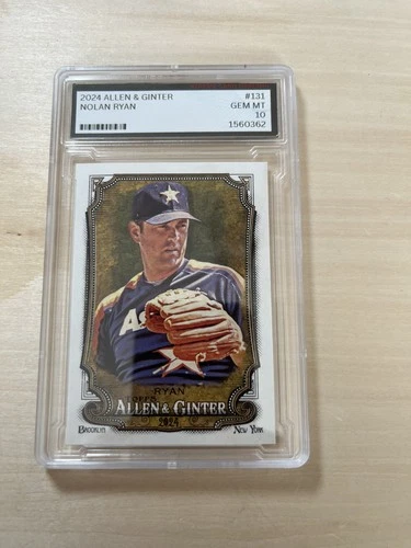 Nolan Ryan Graded Gem Mint 10. 2024 Topps Allen & Ginter - Nolan Ryan #131