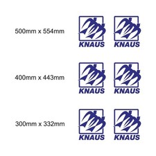 Set Autocollants Knaus Caravan - Star Sam
