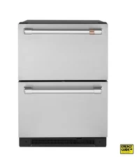 Cafe 5.7 Cu. Ft. Built In Dual Drawer Refrigerator CDE06RP2NS1