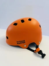Brand New Outdoor Master Helmet, Orange Size Small In Great Condition