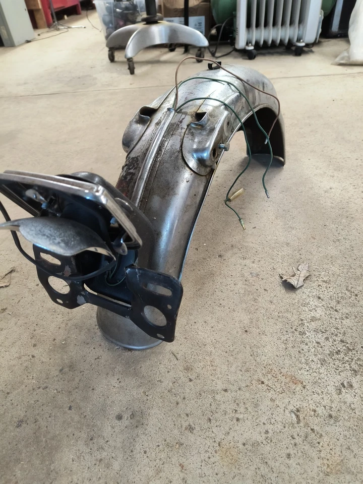 1974 CB125 Rear Fender - Image 4 of 4