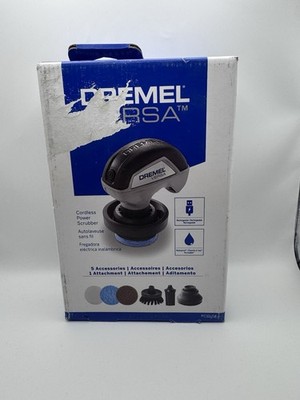 DREMEL VERSA POWER SCRUBBER CLEANING TOOL CORDLESS~MULTI TOOLS W/ PADS & CHARGER
