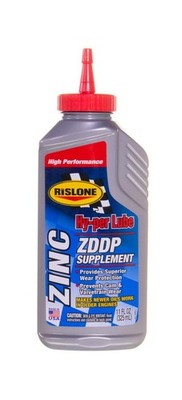 Rislone 4405 Hy-per Lube Zinc ZDDP Supplement, 11 oz. | Real ZDDP Zinc Additive