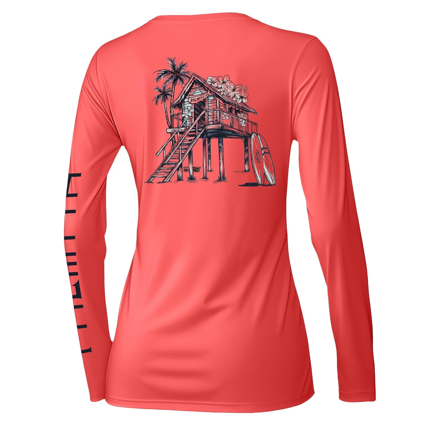 Women's Fishing Shirt, Long Sleeve UPF50+ Fishing Shirt with Sun Protection L...