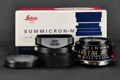 LEICA Summicron-M 2/35mm ''King of Bokeh'' #11310 m. OVP - ROTER PUNKT KAMERA An+