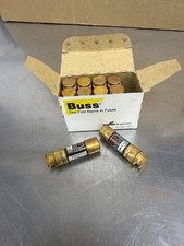 Box Of 10 Bussmann Buss FRN-R-15 Fusetron Class RK5 Fuse 15 Amp 250V