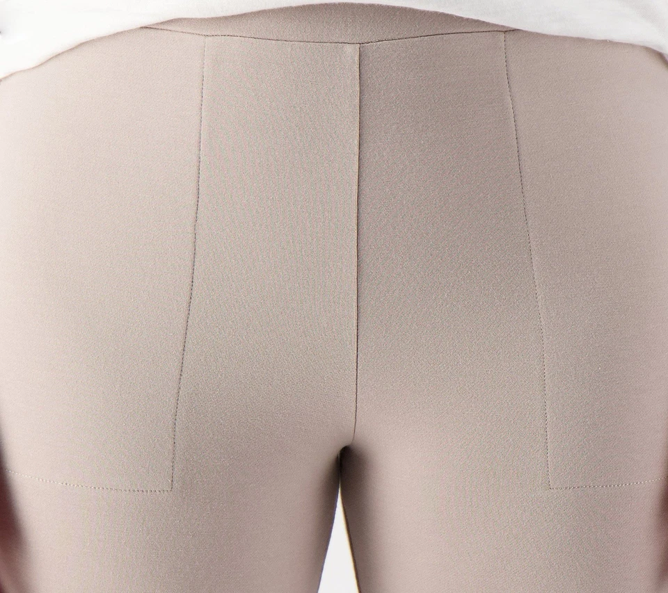 Logo By Lori Goldstein Rayon Made From Bamboo Blend Pants Sz 3X Beige A598801 - Image 3 of 4