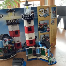 LEGO CREATOR Lighthouse Point 31051  Light Works Manual/box included