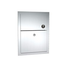 ASI 0473 Stainless Steel Recessed Restroom Sanitary Napkin Disposal NEW IN BOX