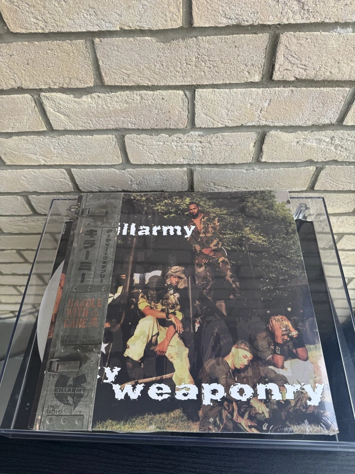 Killarmy Dirty Weaponry 2LP Vinyl (Napalm Smoke Colored), Sold out, WU-Tang - Image 2 of 4