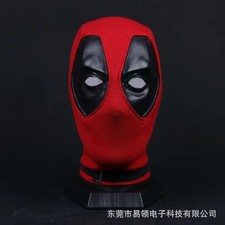 Marvel Deadpool Mask Headset Helmet Cosplay Halloween Realistic New
