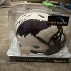 Jamal Lewis Signed Baltimore Ravens Lunar Eclipse Speed Mini Helmet Beckett COA