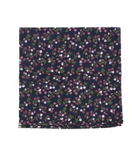 bar III Mens Bellair Floral Pocket Square, Blue, One Size