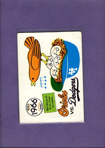 1966 Orioles, Dodgers #63 card