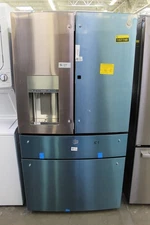 GE Profile PVD28BYNFS 36" Stainless 4-Door French Door Refrigerator NOB #157748