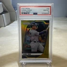 2025 Panini Prizm - Aaron Judge, Aaron Judge #26 Gold Prizm /10 Polulation 1