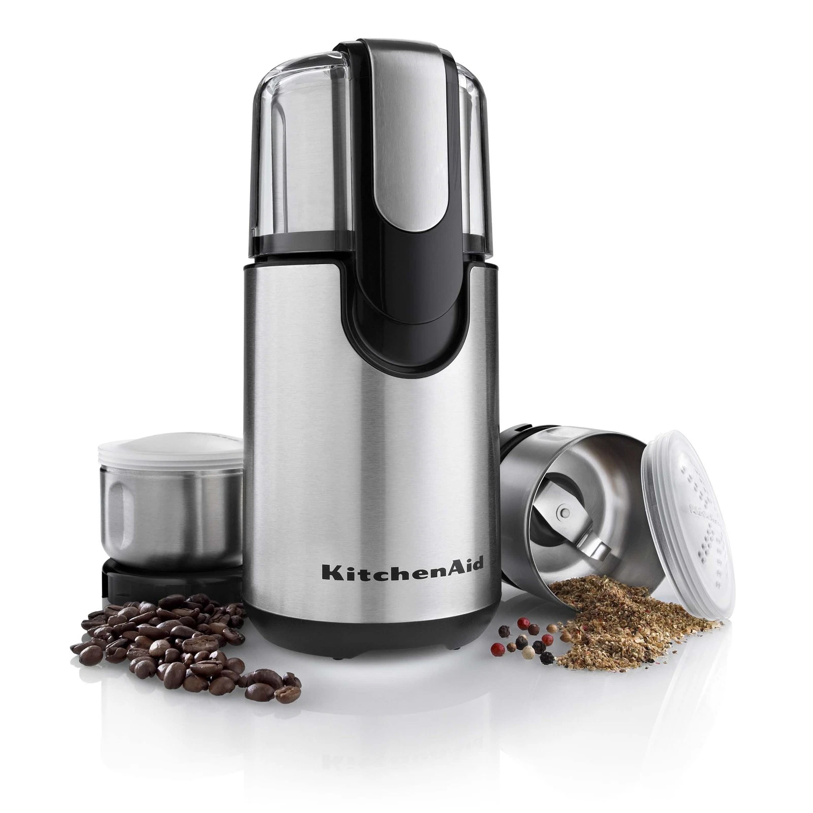 KitchenAid Blade Coffee Grinder Spice Combo Pack Onyx Black maker brewer ground