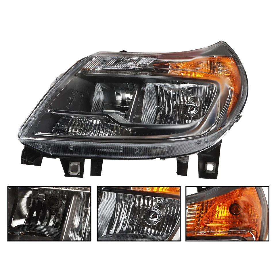 Headlight Headlamp For 2014-2022 Dodge Ram Promaster w/o DRL Driver Left Side - Изображение 4 из 4