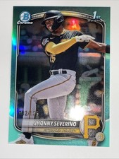 2025 Bowman Chrome - Prospects Jhonny Severino #BCP-233 Aqua Refractor (1531🔥
