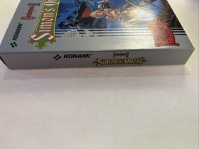 Castlevania II Simon's Quest 2 (Nintendo NES) Completo en Caja Caja Caja Como Nueva