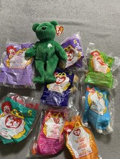 Beanie Baby Lot of 9 TY McDonald's Teenie Mini Babies Sealed Vintage