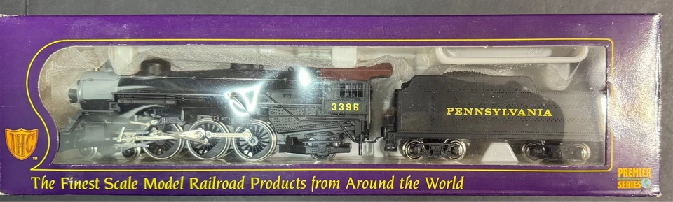 IHC Premier Series LOCO 4-6-2 Pennsylvania Road 3395 M9921 Train - Image 2 of 4