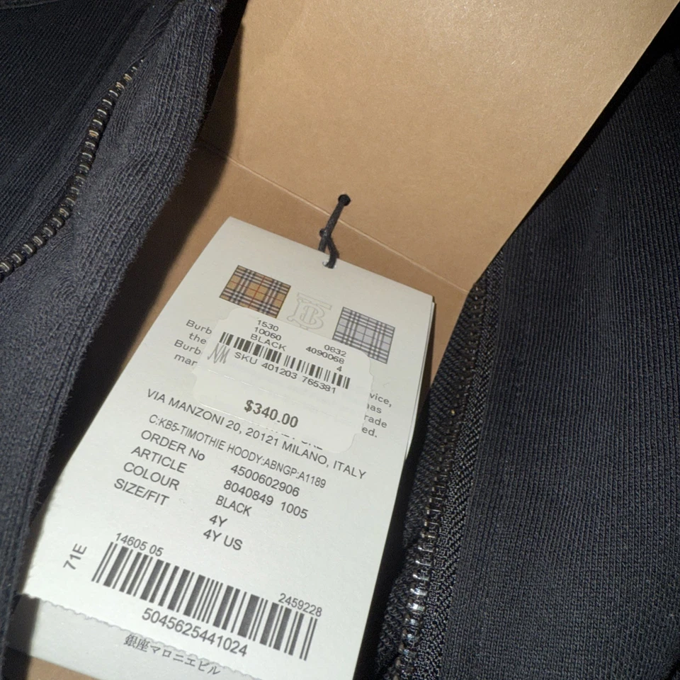 Chaqueta Burberry para niños nueva Foto 4 de 4