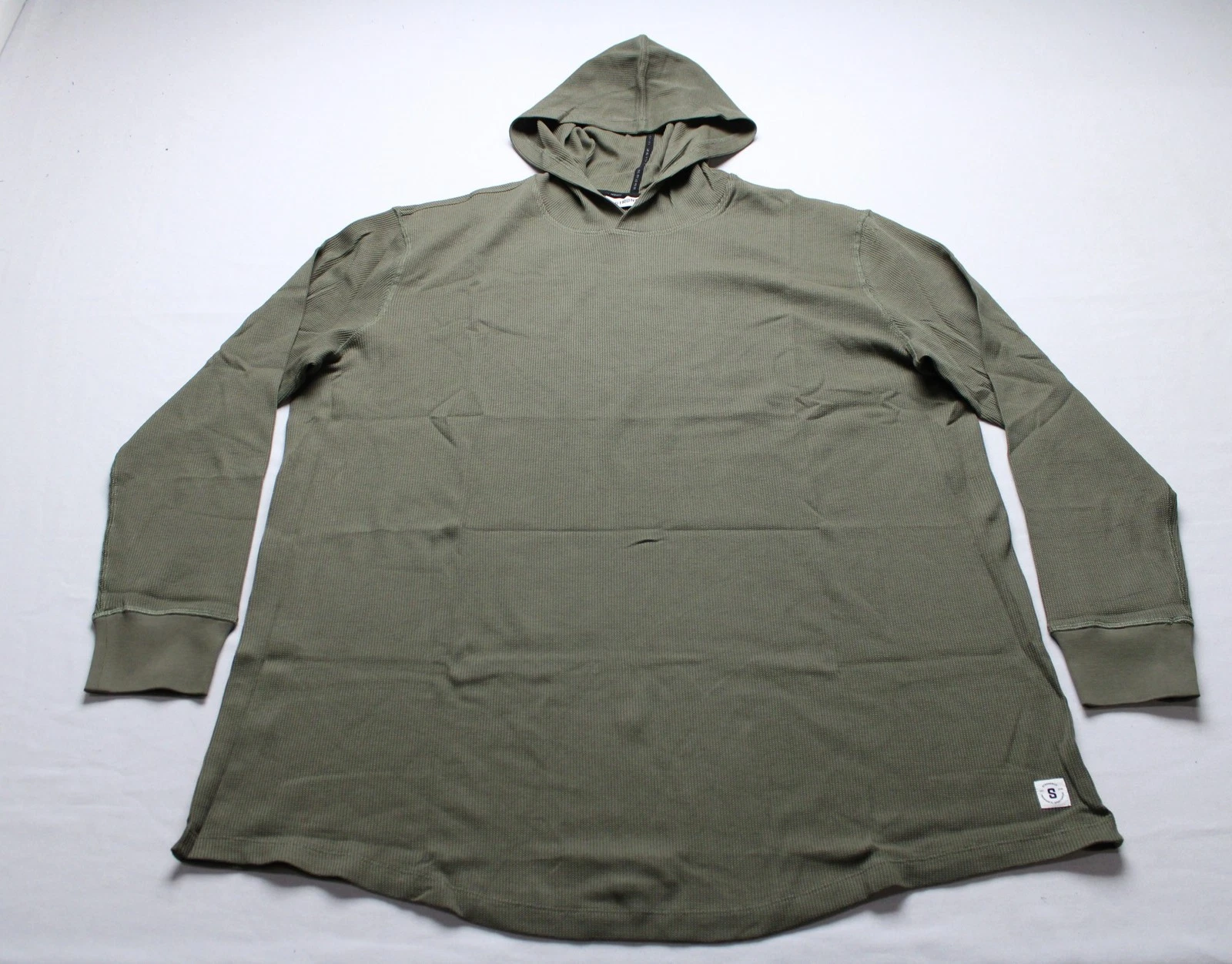 Strongsize Men's Big & Tall WaffleFlex Thermal Hoodie JL3 Grape Leaf Size 3XL
