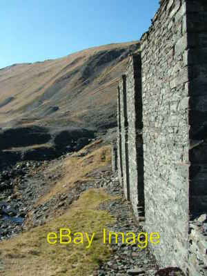 Photo 6x4 Cwmystwyth mine workings Derelict building - Cwmystwyth mine wo c2010